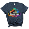 Custom Rainbow Jurassic Park Shirt