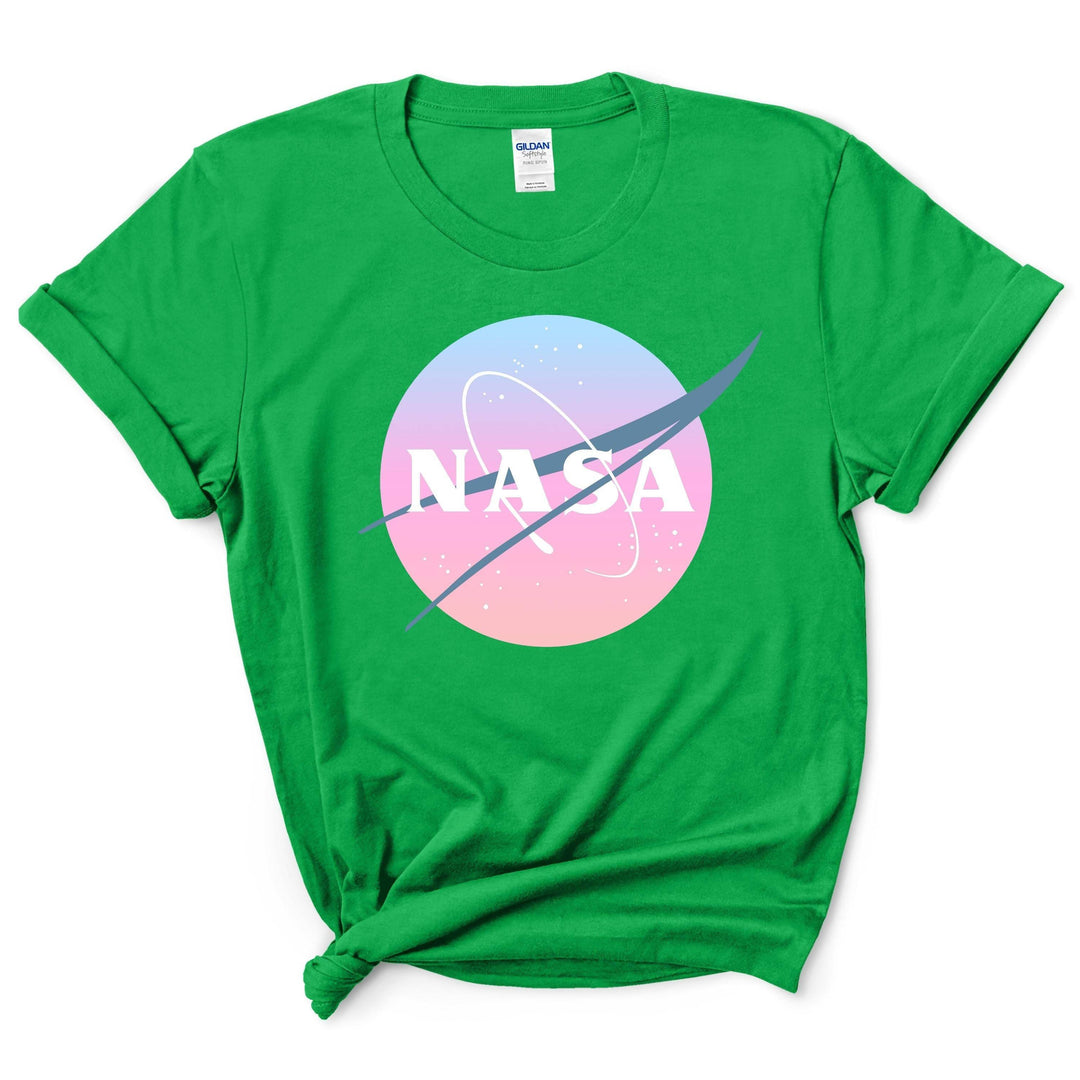 Pastel Nasa Logo Shirt