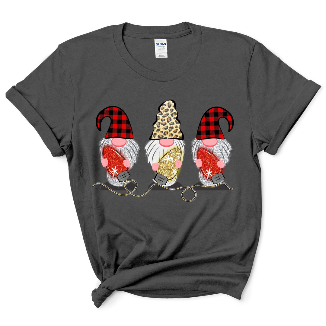 Gnomes with festoon lights