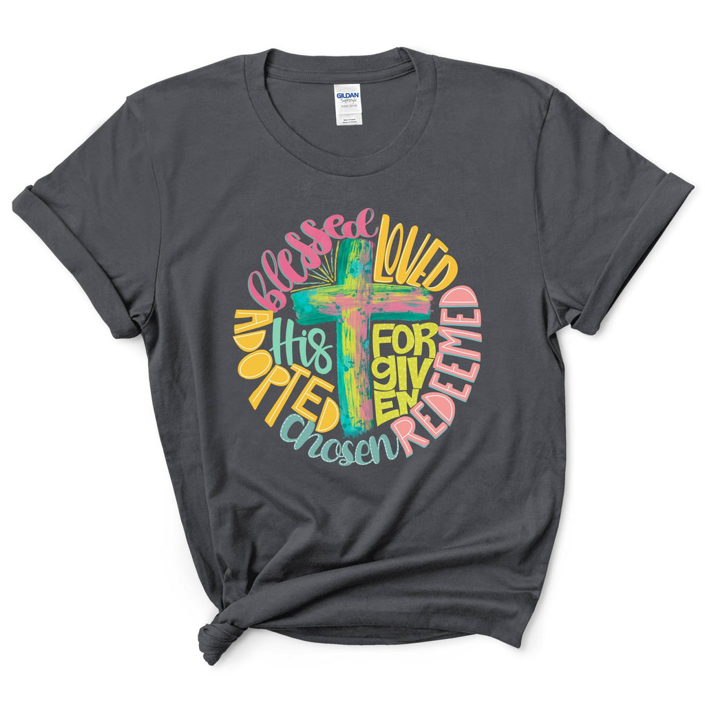 Watercolor Cross Shirt