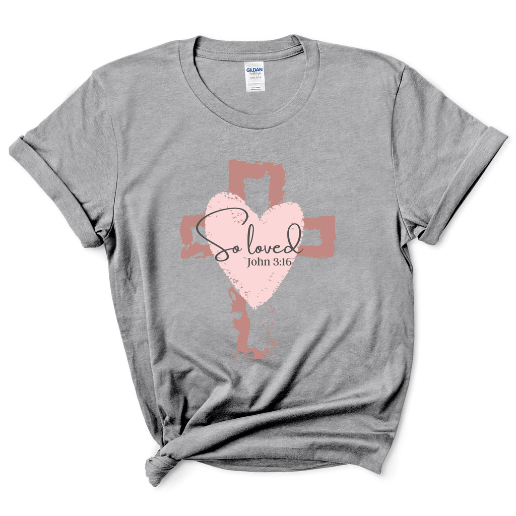 John 3 16 Christian Women Shirts