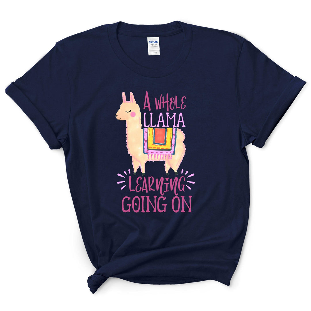 A Whole Llama Goin On Shirt