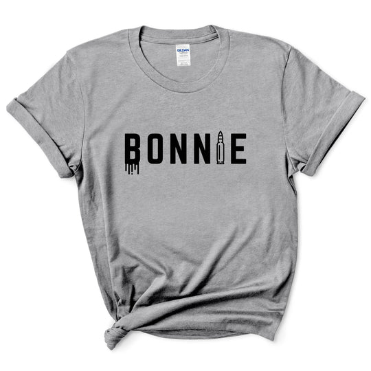Bonnie and Clyde Matching Couple Shirt