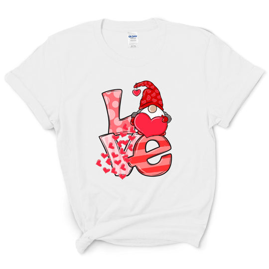 Valentines Day Gnome Love Shirt