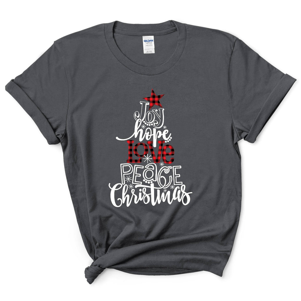 Joy Hope Love Peace Christmas Shirt