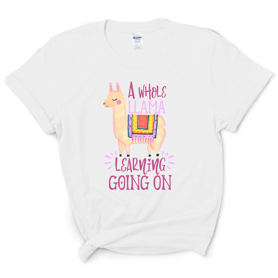 A Whole Llama Goin On Shirt