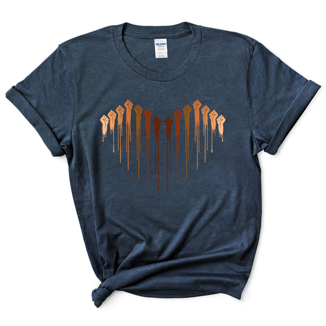 Raised Fist Heart Shirt
