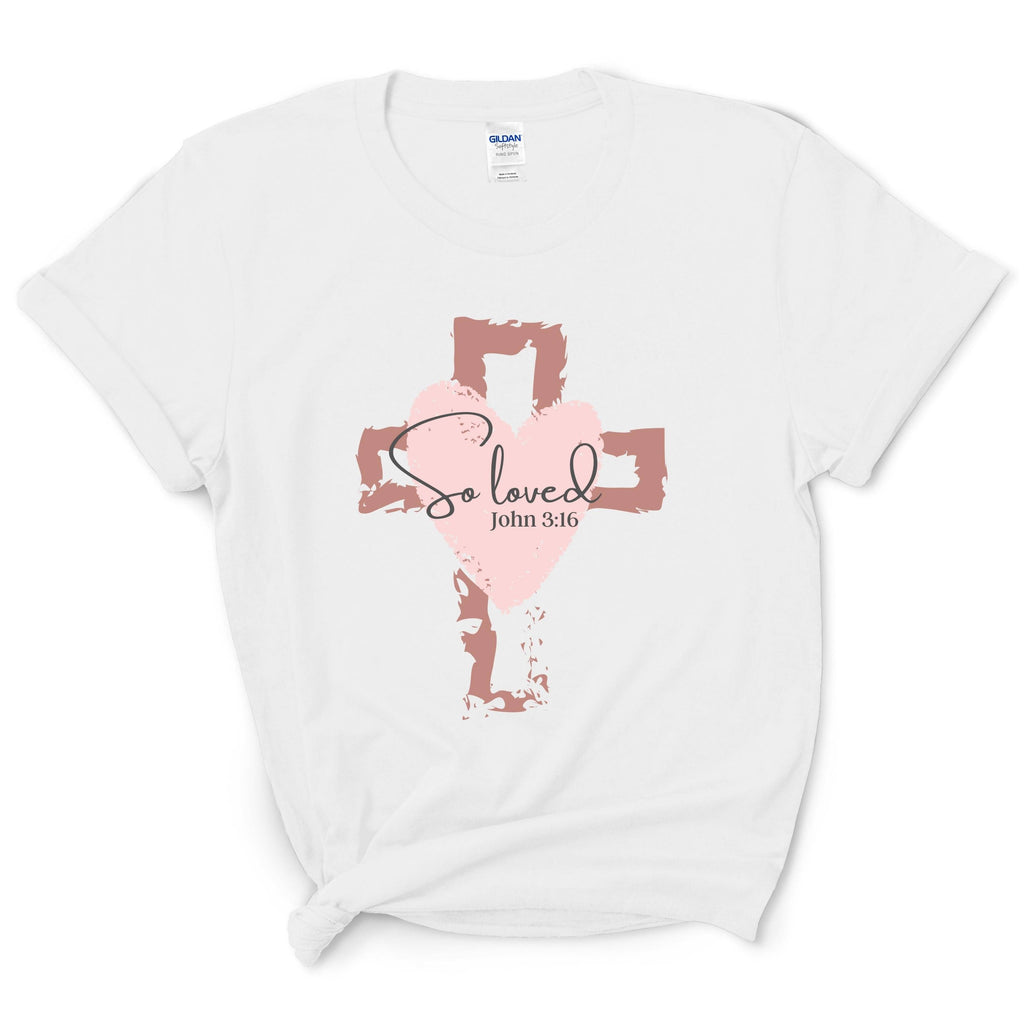 John 3 16 Christian Women Shirts