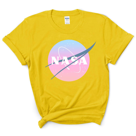 Pastel Nasa Logo Shirt