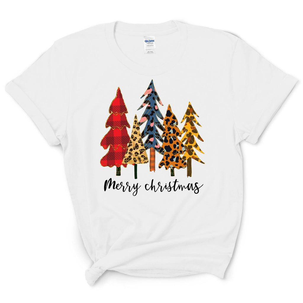 Merry Christmas Leopard Trees