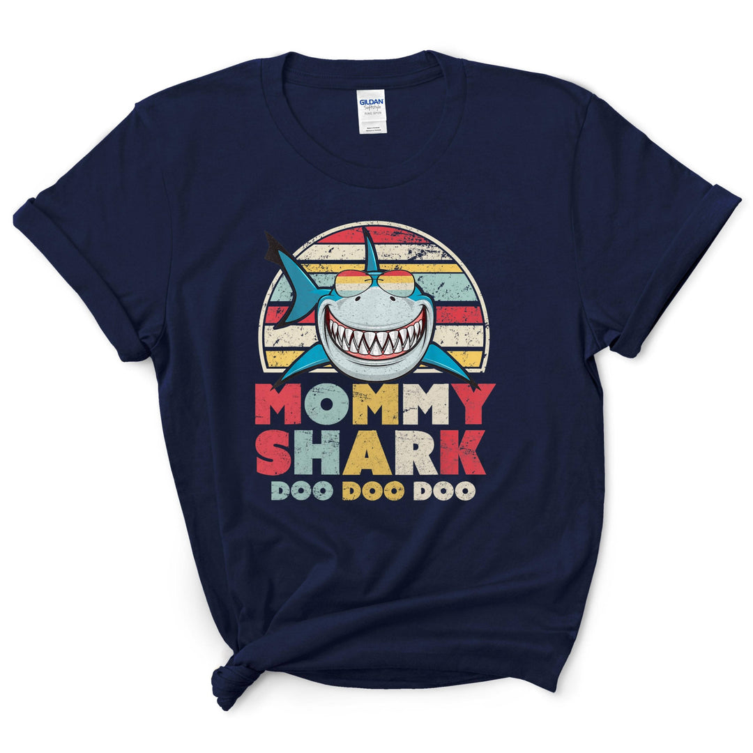 Vintage Mommy Shark Shirt