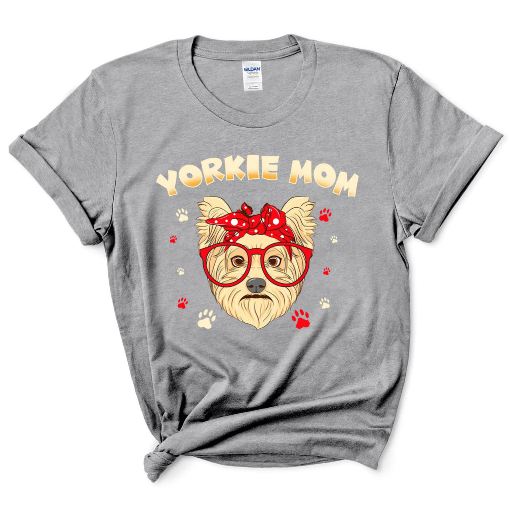 Yorkie Mom Shirt Dog Mom Gift