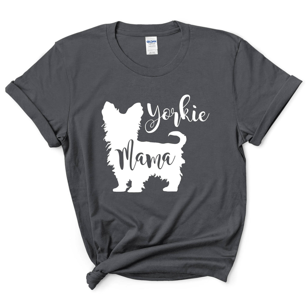 Yorkie Mama Shirt Gift For Dog Mom