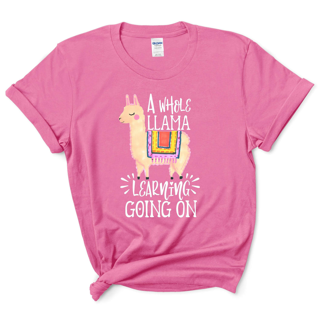 A Whole Llama Goin On Shirt