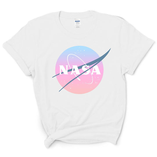 Pastel Nasa Logo Shirt