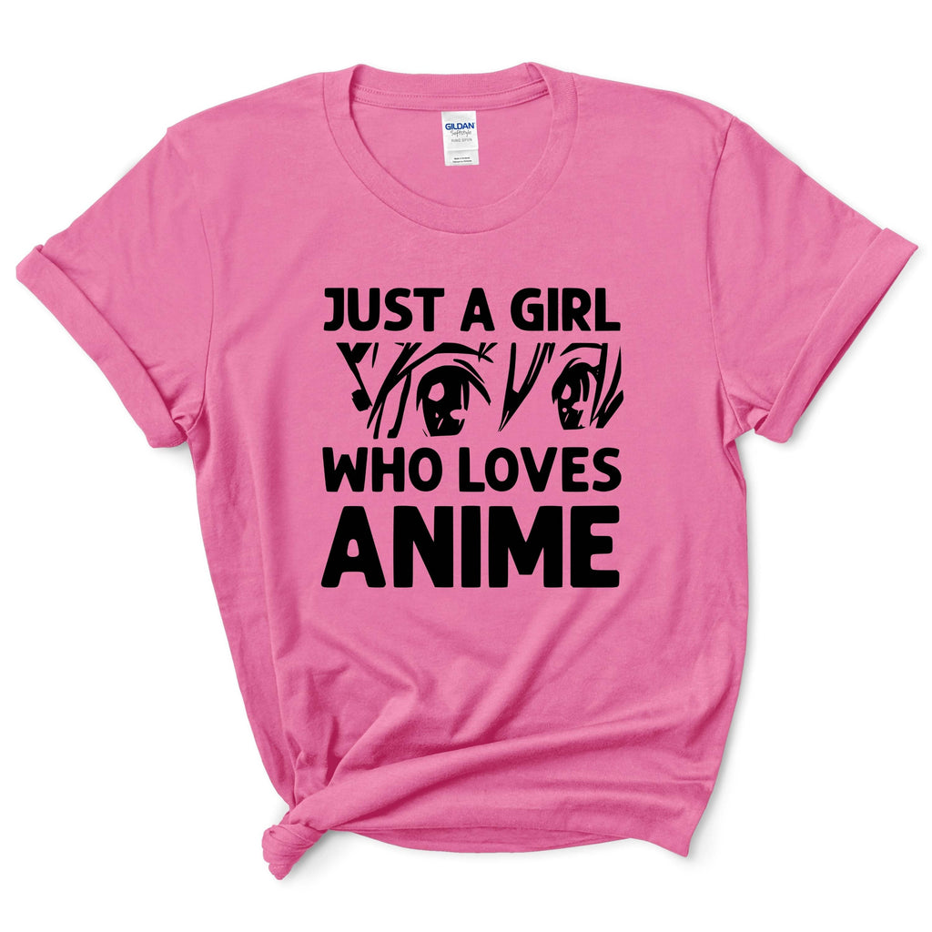 Girl Who Loves Anime Shirt
