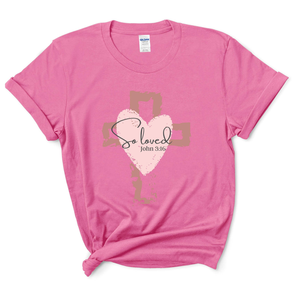 John 3 16 Christian Women Shirts