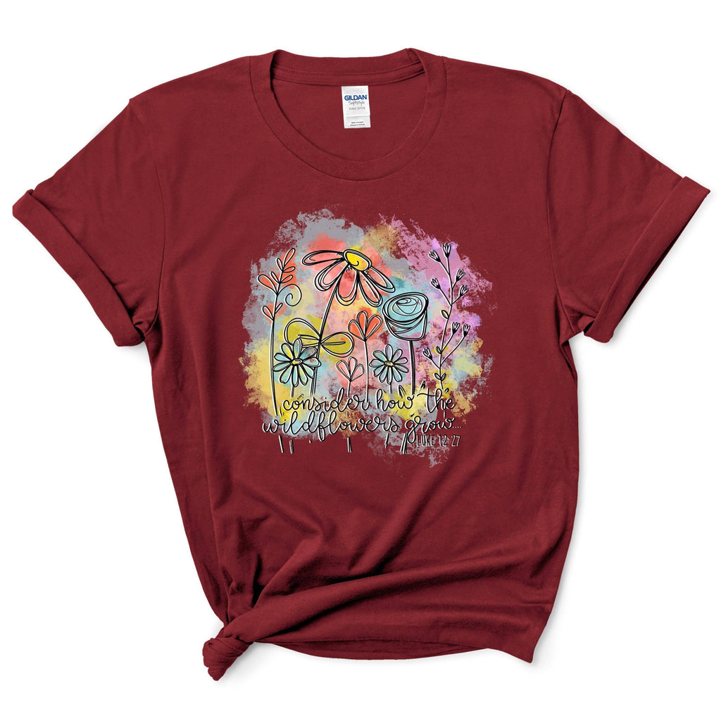 Consider How The Wildflowers Grow Shirt