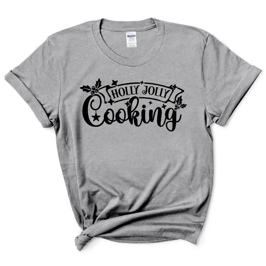 Holly Jolly Cooking Christmas Shirt