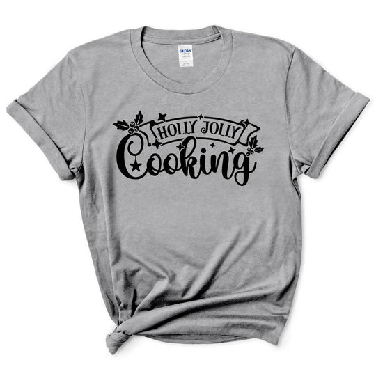 Holly Jolly Cooking Christmas Shirt