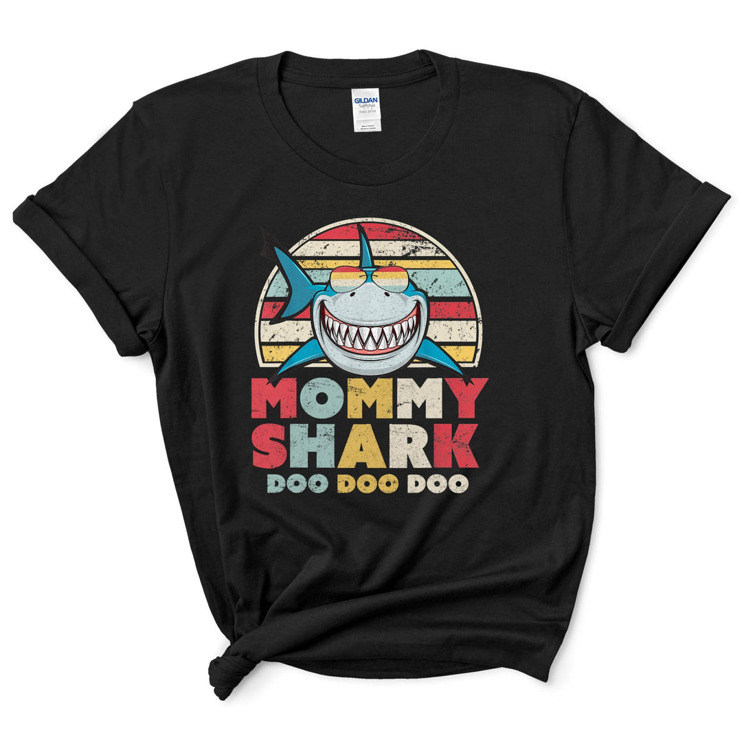 Vintage Mommy Shark Shirt