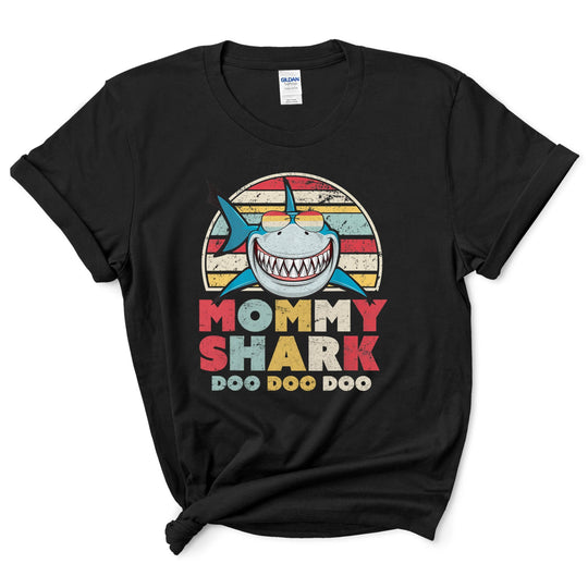 Vintage Mommy Shark Shirt