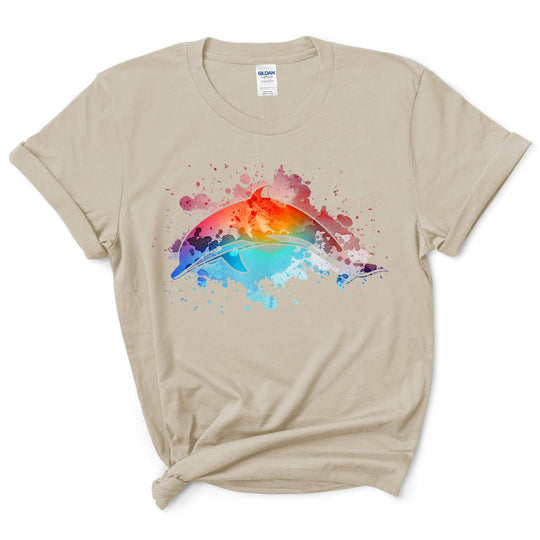 Watercolor Dolphin Shirt