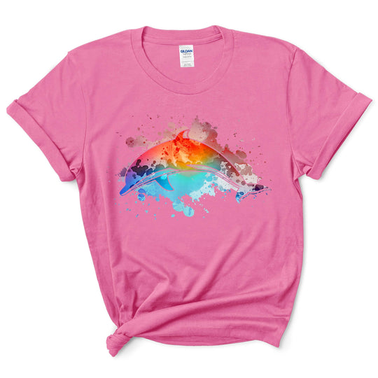 Watercolor Dolphin Shirt