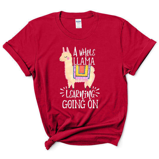 A Whole Llama Goin On Shirt