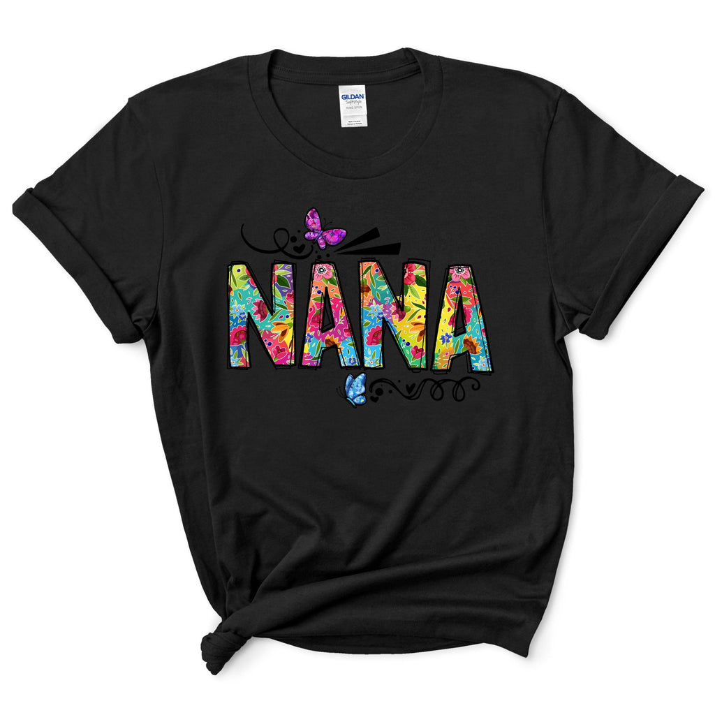 Floral Nana Gift Shirt