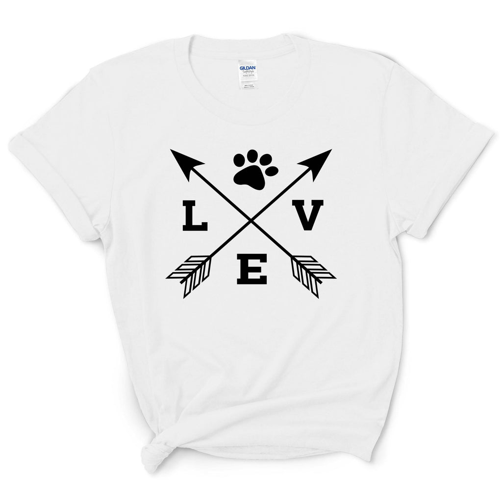 Love Shirt With Paw