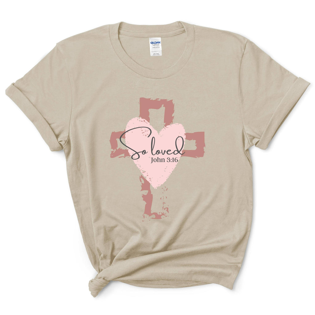 John 3 16 Christian Women Shirts
