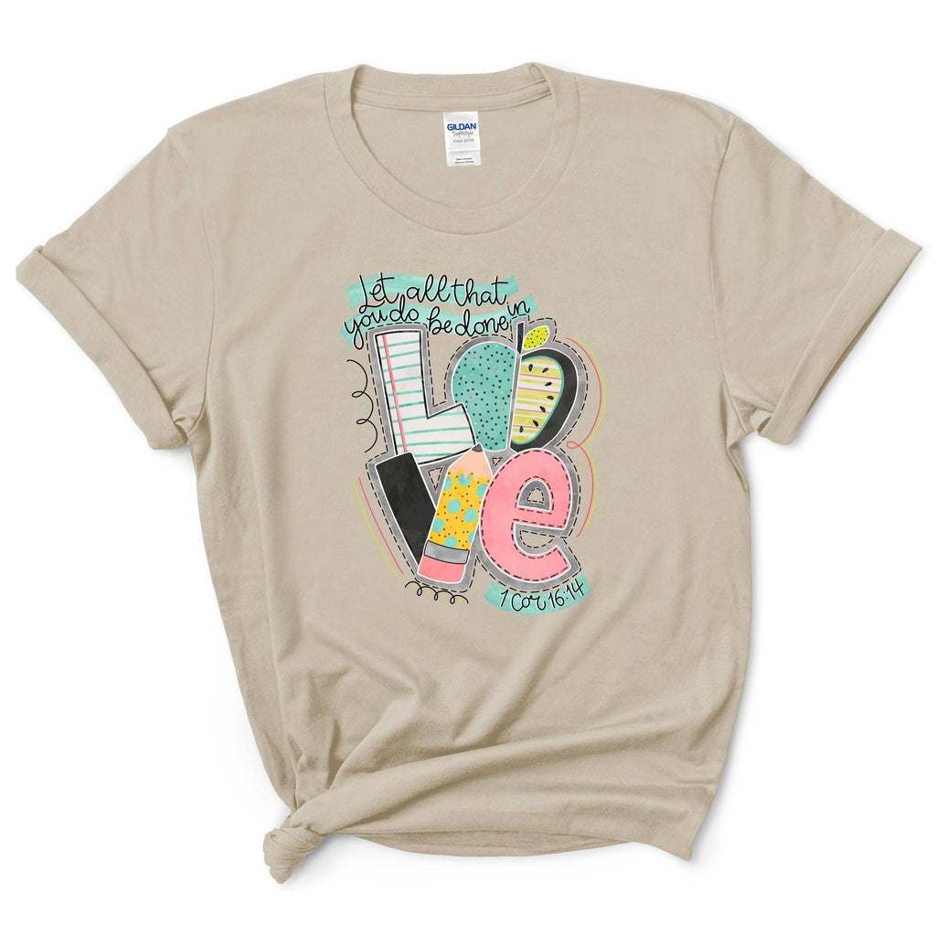 1 Corinthians Scripture Teacher Shirt