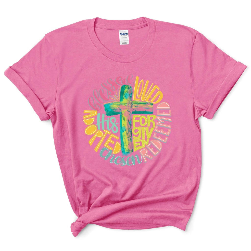Watercolor Cross Shirt