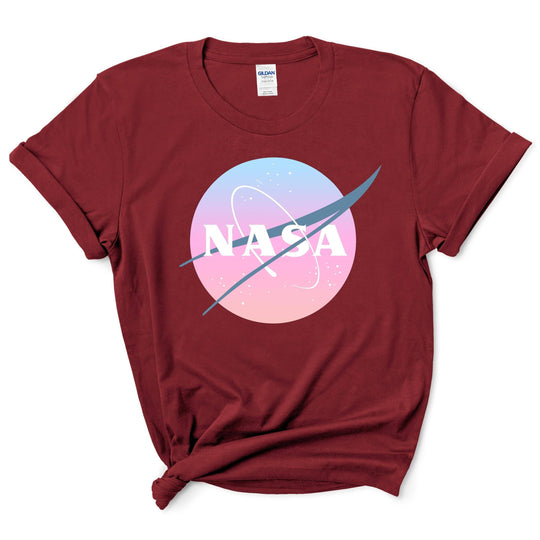 Pastel Nasa Logo Shirt