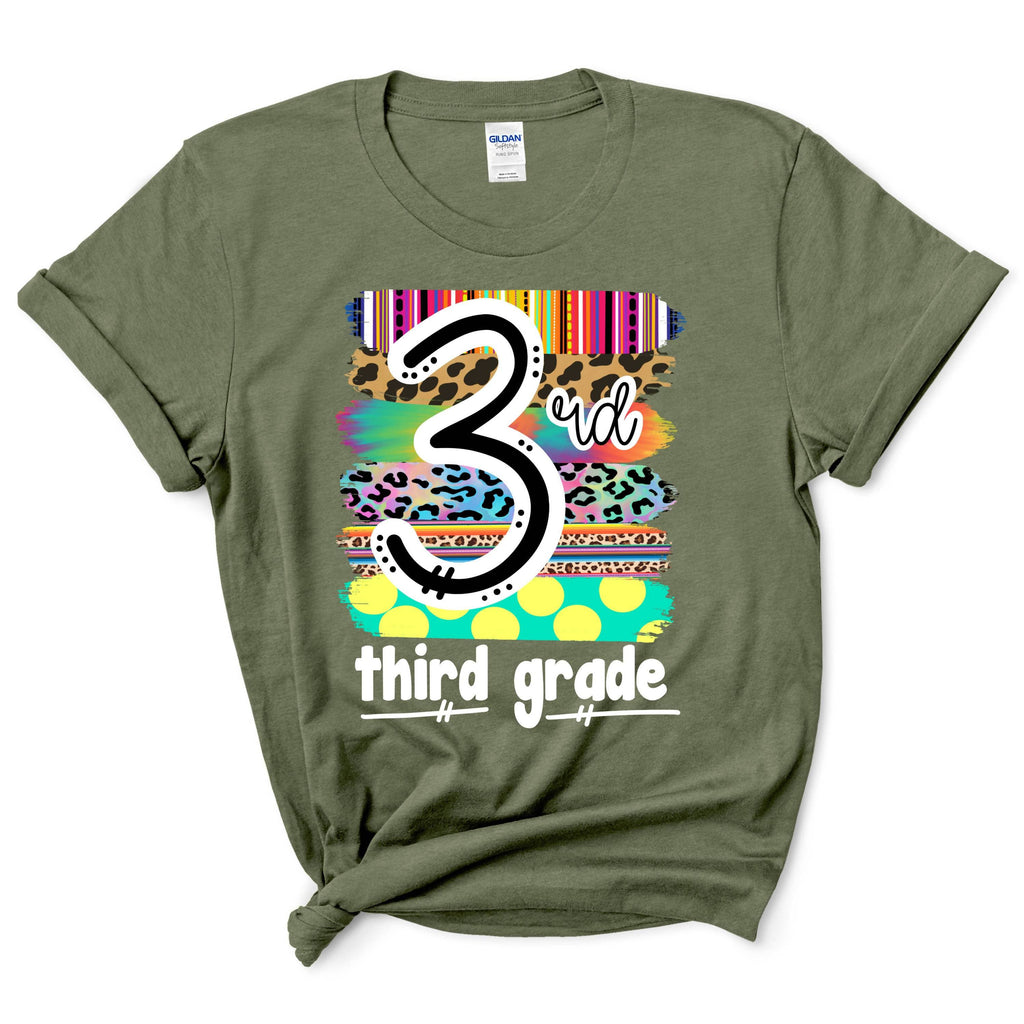 Third Grade Teacher Shirt
