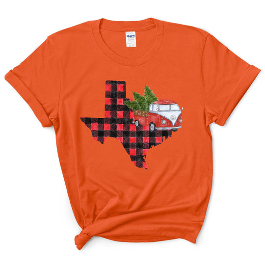 Christmas Plaid States Shirts