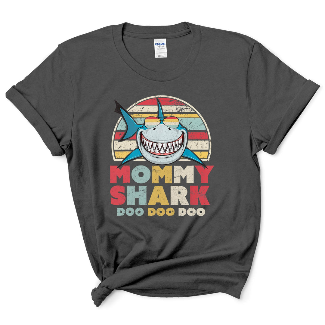 Vintage Mommy Shark Shirt