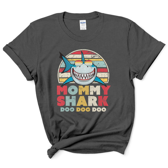 Vintage Mommy Shark Shirt