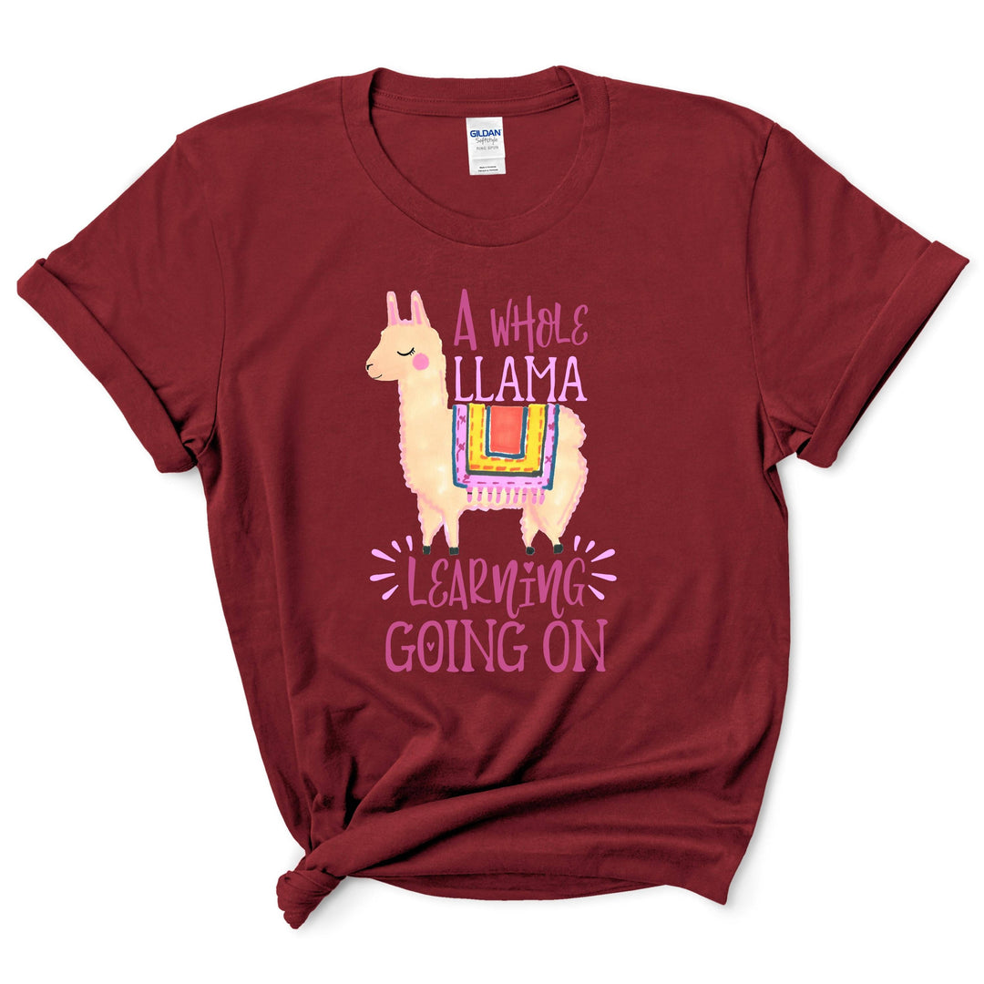 A Whole Llama Goin On Shirt