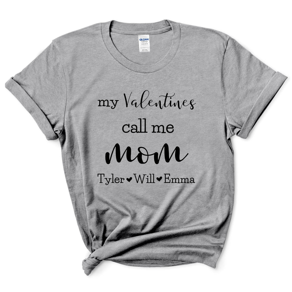 Custom Valentines Day Mom Shirt