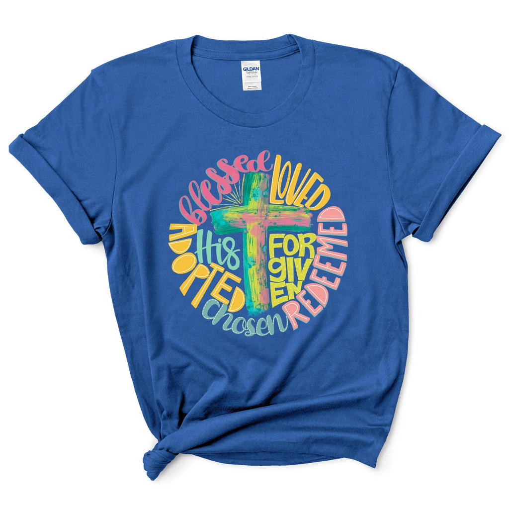 Watercolor Cross Shirt