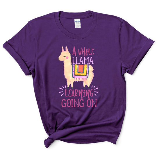 A Whole Llama Goin On Shirt