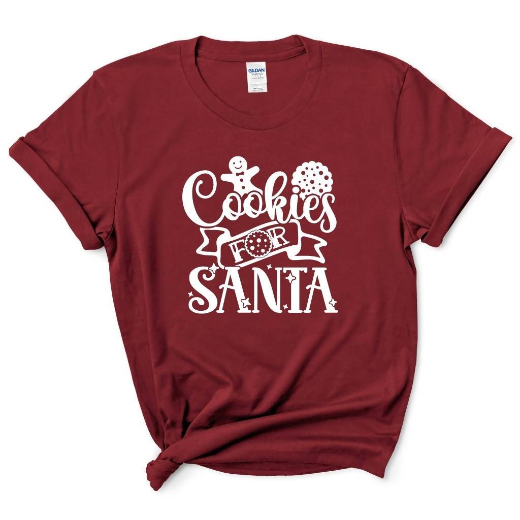 Cookies For Santa Christmas Shirt
