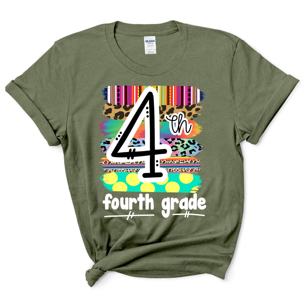 Fourth Grade Teacher Shirt
