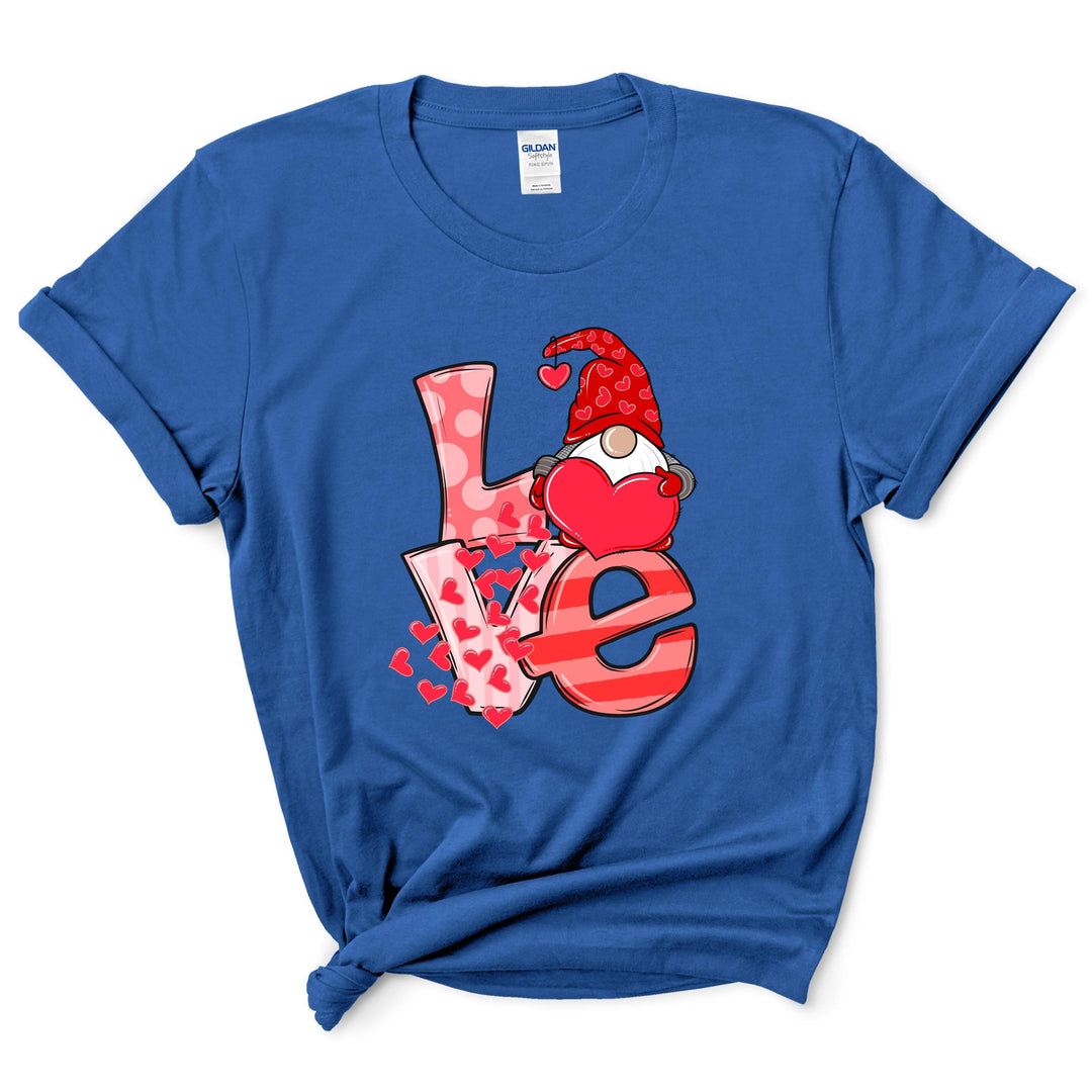 Valentines Day Gnome Love Shirt