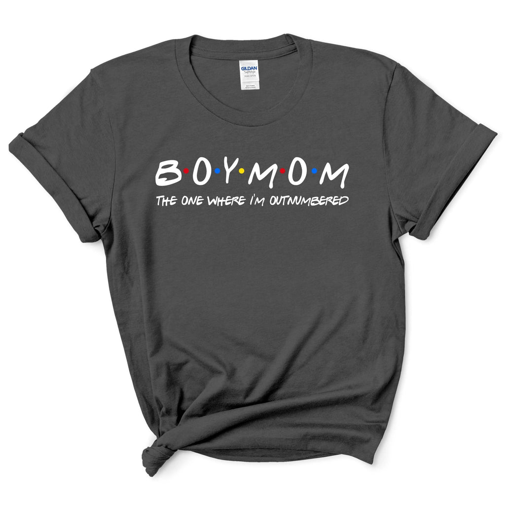 Boymom The One Where I'm Outnumbered Shirt