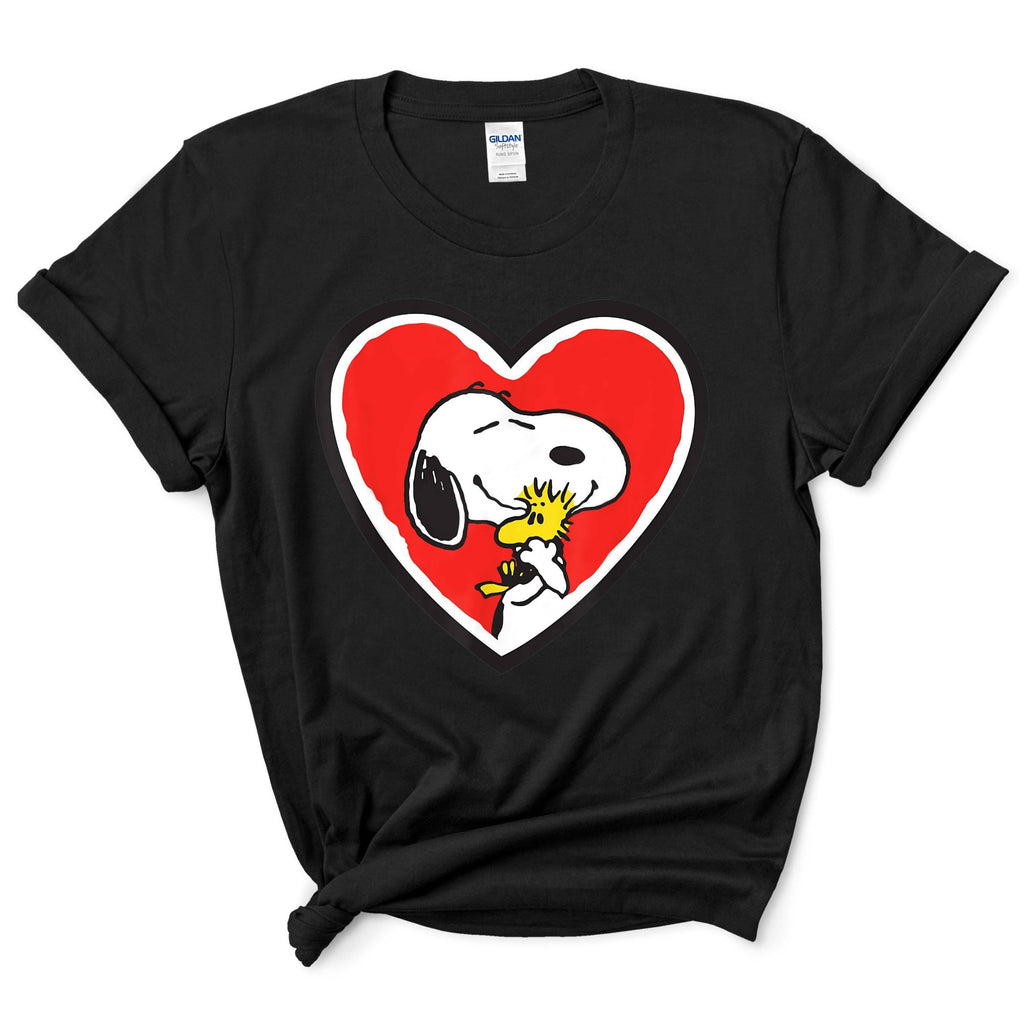 Love Snoopy And Woodstock Shirt