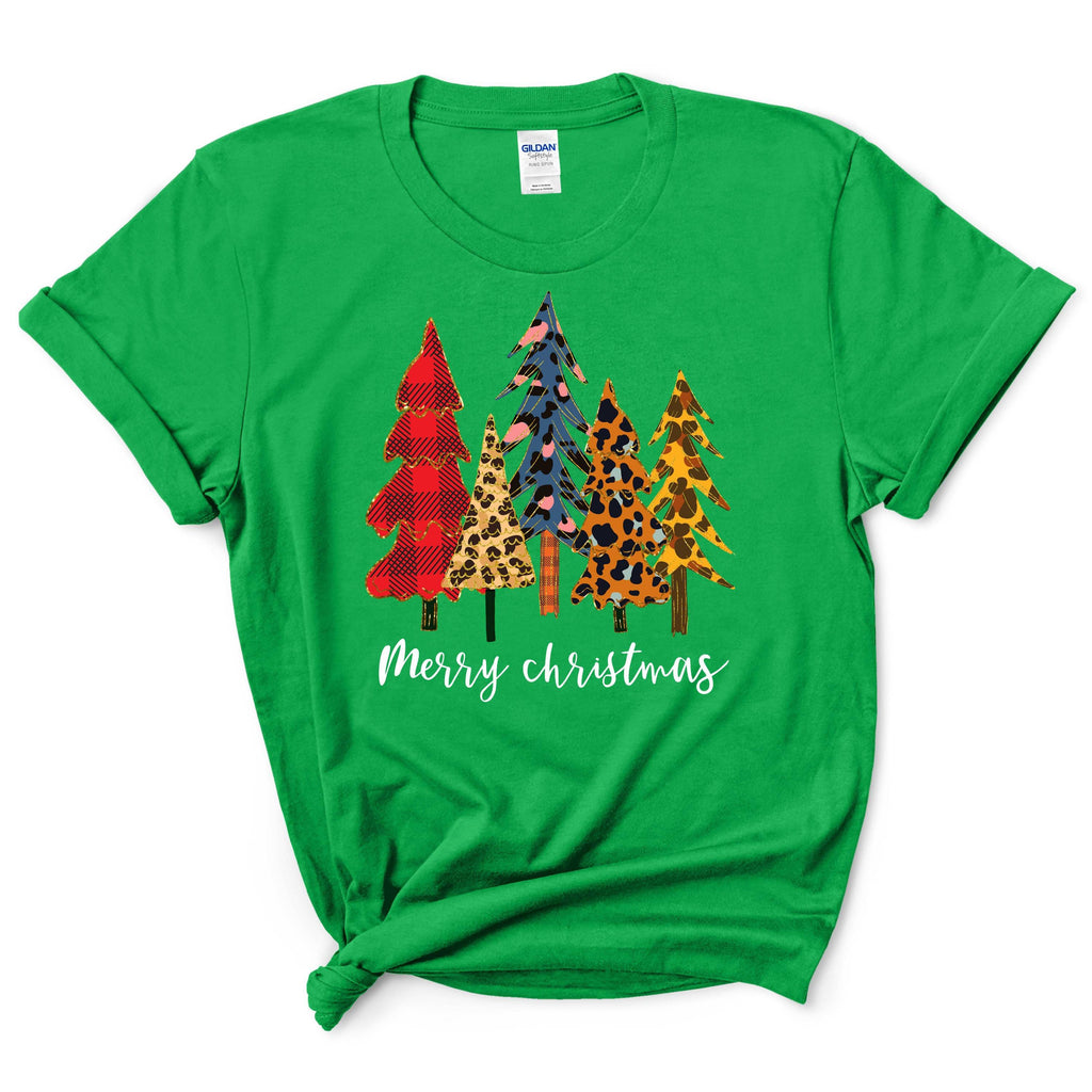 Merry Christmas Leopard Trees