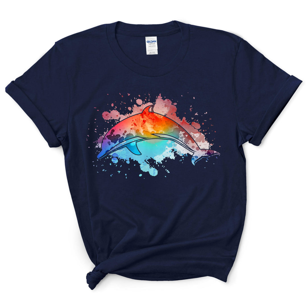 Watercolor Dolphin Shirt